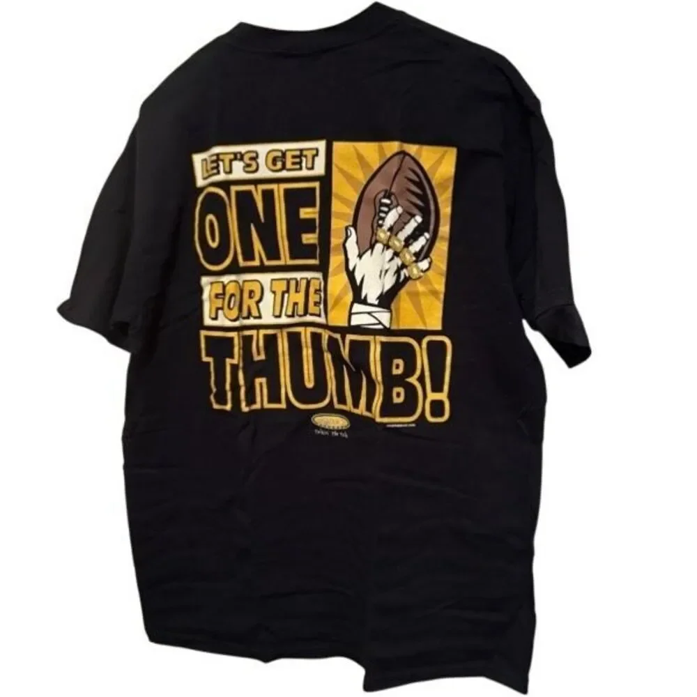 Pittsburgh Steelers Blitzburgh Is Back One For The Thumb Size Large T-Shirt - Picture 5 of 6
